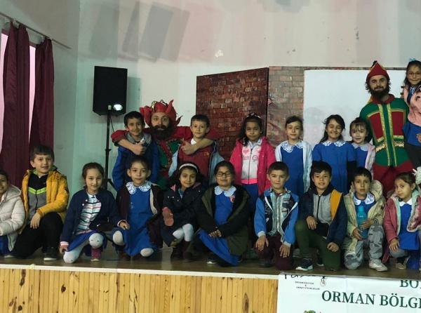 Öğrencilerimiz Orman Haftası Sebebiyle Düzenlenen Tiyatro Etkinliğine Katıldılar